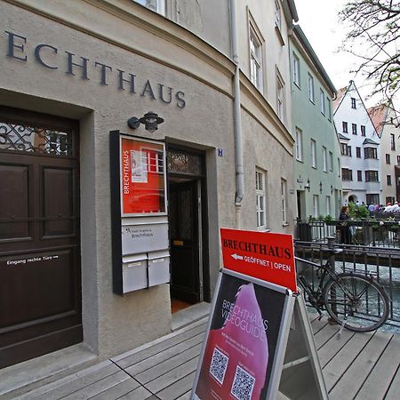 Gemuetliche Oase In Der Innenstadt, Zwei Minuten Zum Rathaus Augsburg Bagian luar foto